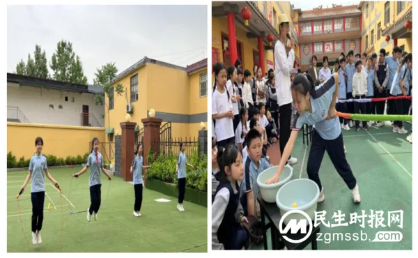 春日校园里的多彩体育活动|丛台区古赵书苑小学春季运动会促全面发展