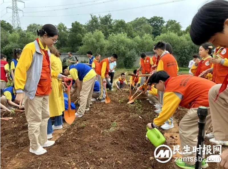 湘潭市益智中学在盘龙大观园开展劳动教育综合实践活动 湘潭市益智中学在盘龙大观园开展劳动教育综合实践活动