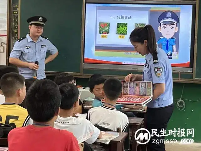 “6.26”国际禁毒日|排头派出所联合多部门组织禁毒宣传进校园 筑牢校园“防毒墙”