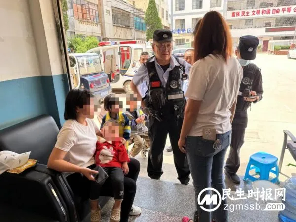 特警1小时内找回俩小孩 警方提醒粗心父母长点心