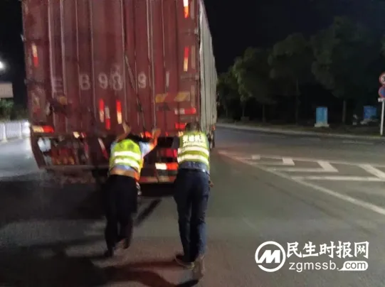 谢谢，谢谢湘潭交通执法人员……