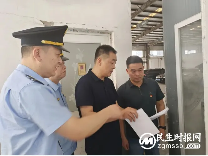 湘潭交通执法部门督查汽修企业环保工作