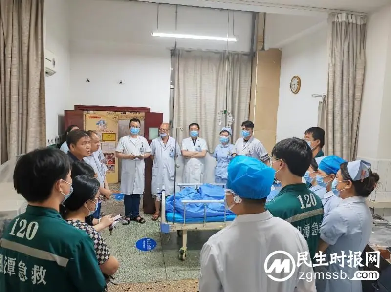 湘潭市中医医院组织开展急诊应急演练 湘潭市中医医院组织开展急诊应急演练