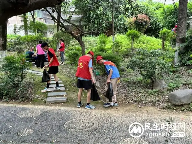 晨曦闪光辉，志愿伴我行