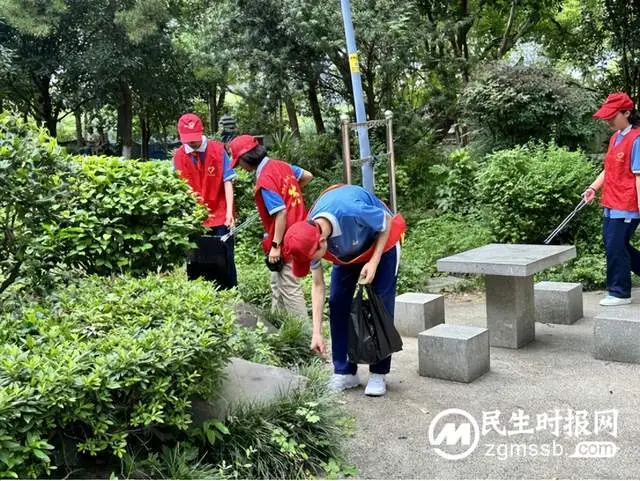 晨曦闪光辉，志愿伴我行