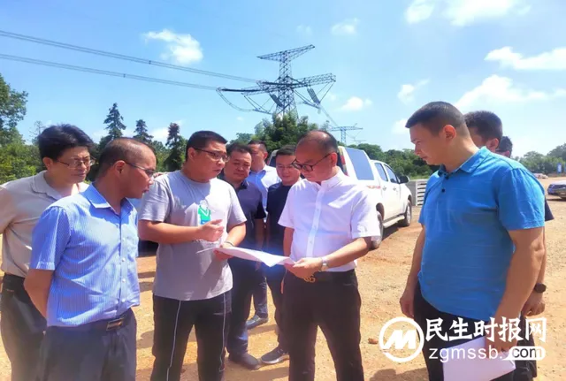 市资规局赴湘潭县调研指导重点项目用地保障工作