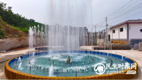 涉县马布村:沟渠变游园 村民笑开颜