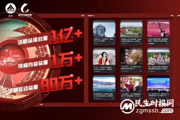 吾术亳州城市联合活动“万人拍亳州”圆满收官,话题传播超一亿