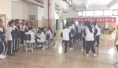 科安视控校园光明行动:师大实验中学三年成果斐然