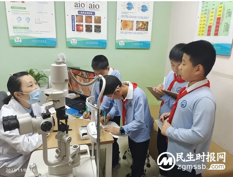 点亮光明未来-金庭学校开展近视防控研学活动 点亮光明未来-金庭学校开展近视防控研学活动