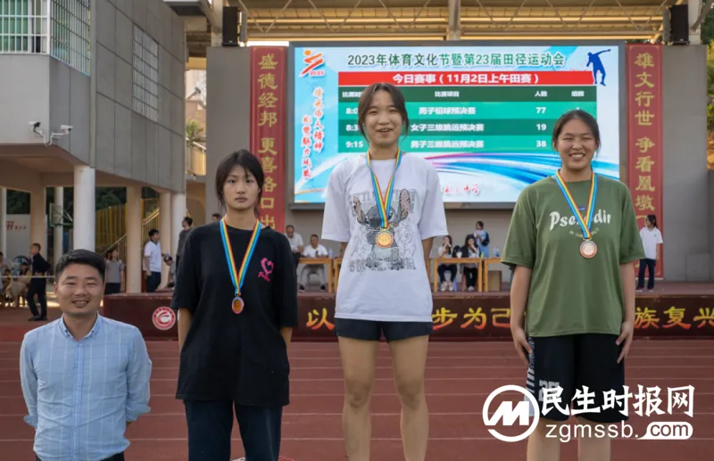 悦动青春，当“燃”不让——2023年湘潭凤凰中学校园运动会