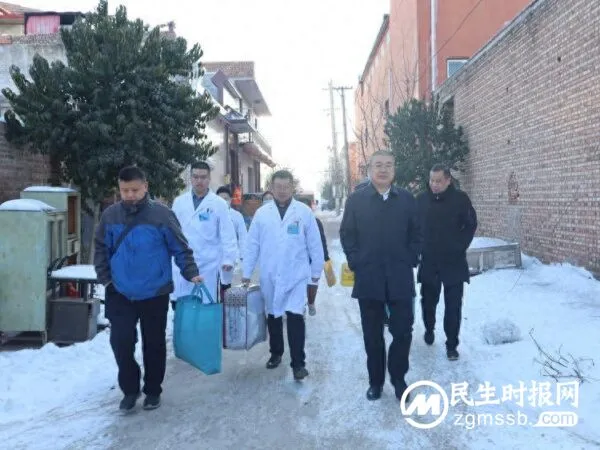 邯郸磁县人民医院联合县慈善总会医疗下乡献爱心第六站：走进磁县北来村