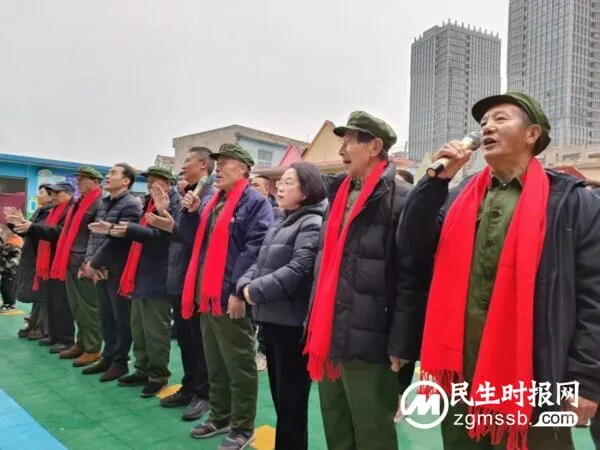 涉县爱国拥军联合会“军民一家亲 携手迎新春”联谊活动在小天使幼儿园举办