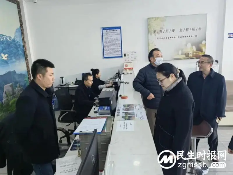 湘潭市纪委监委驻市民政局纪检监察组来馆督查工作