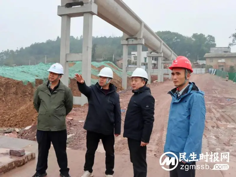 杨锋带队督查项目建设安全生产工作