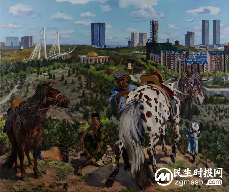 文明的融合“驼铃声响——丝绸之路艺术大展”在北京民生现代美术馆开幕 文明的融合“驼铃声响——丝绸之路艺术大展”在北京民生现代美术馆开幕