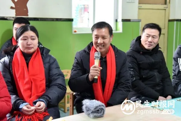 涉县爱国拥军联合会“军民一家亲 携手迎新春”联谊活动在小天使幼儿园举办