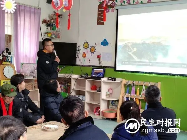 涉县爱国拥军联合会“军民一家亲 携手迎新春”联谊活动在小天使幼儿园举办