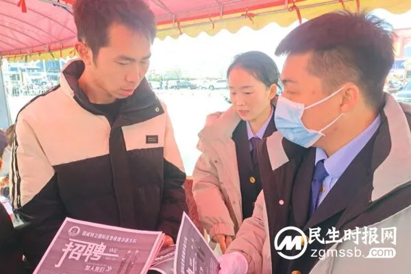 涉县春风行动招聘会助力退役军人和军属就业