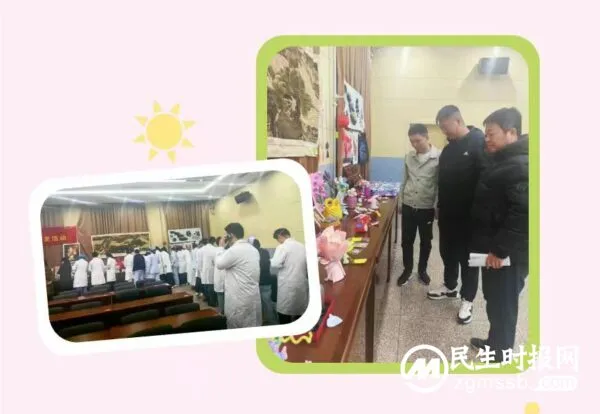 邯郸市中医院庆“三八节”系列活动——组织职工参观女职工手工作品展示