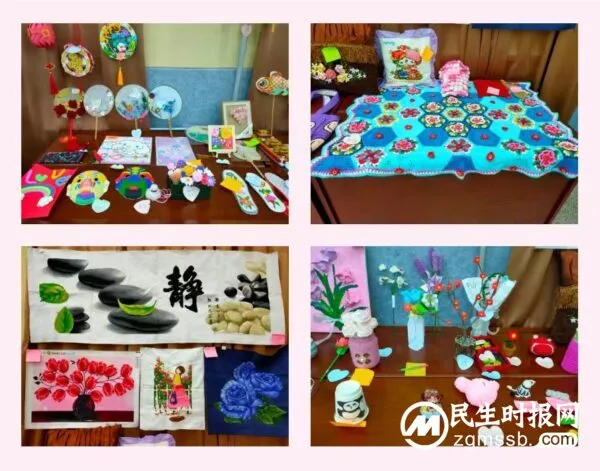 邯郸市中医院庆“三八节”系列活动——组织职工参观女职工手工作品展示