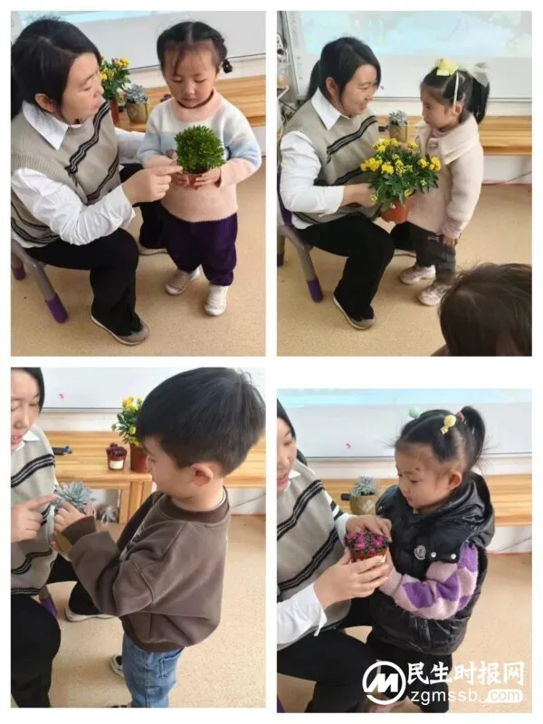春暖花开 “植”得期待——魏县县直幼儿园植树节活动
