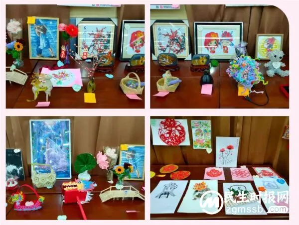 邯郸市中医院庆“三八节”系列活动——组织职工参观女职工手工作品展示