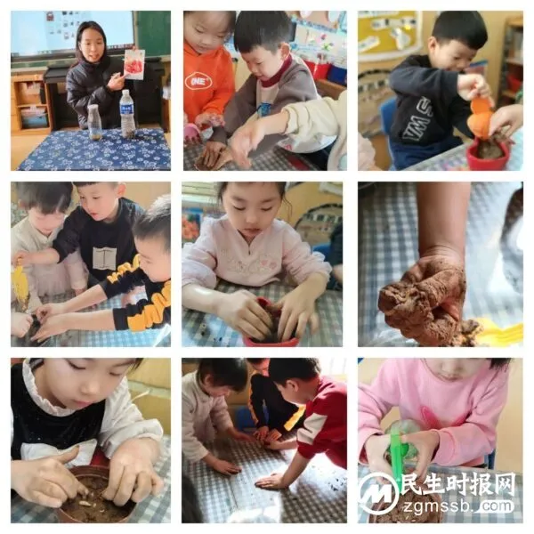 春暖花开 “植”得期待——魏县县直幼儿园植树节活动