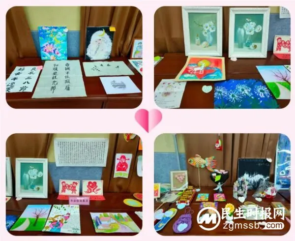 邯郸市中医院庆“三八节”系列活动——组织职工参观女职工手工作品展示