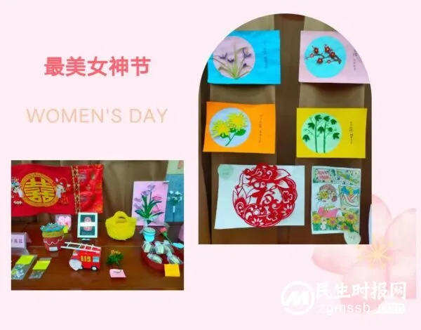 邯郸市中医院庆“三八节”系列活动——组织职工参观女职工手工作品展示
