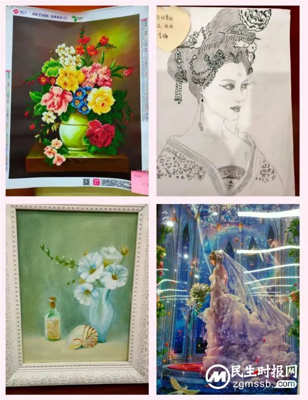 邯郸市中医院庆“三八节”系列活动——组织职工参观女职工手工作品展示