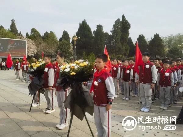 缅怀先烈志 共铸中华魂——丛台区丛阳小学“我们的节日·清明节”谒陵活动