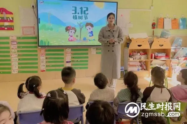 春暖花开 “植”得期待——魏县县直幼儿园植树节活动