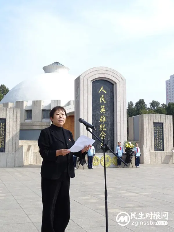邯郸市丛台区赵都小学开展“缅怀先烈英雄 弘扬中华美德”清明谒陵活动