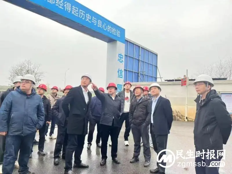 湘潭市领导带队调研在建项目复工复产、安全生产工作