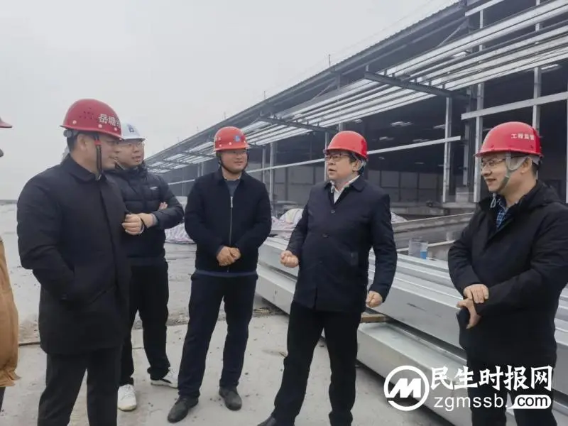 湘潭市领导带队调研在建项目复工复产、安全生产工作