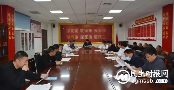 临漳县人民医院召开“二甲”复审启动会