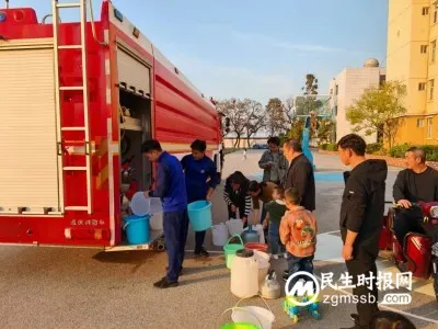 曲靖陆良：奋战抗旱第一线，为民送水530吨缓解旱情