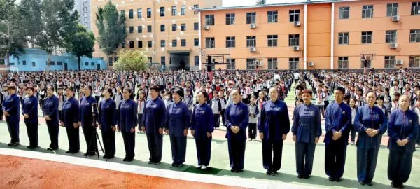 绚丽多彩八段锦 传承文化强体魄 一一复兴区建北小学“健身气功少儿八段锦进校园”活动启动仪式
