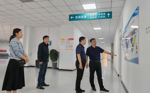 魏县卫健局党组书记、局长蒿要领调研医康养和医共体建设工作