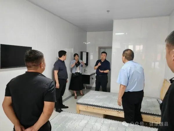魏县卫健局党组书记、局长蒿要领调研医康养和医共体建设工作