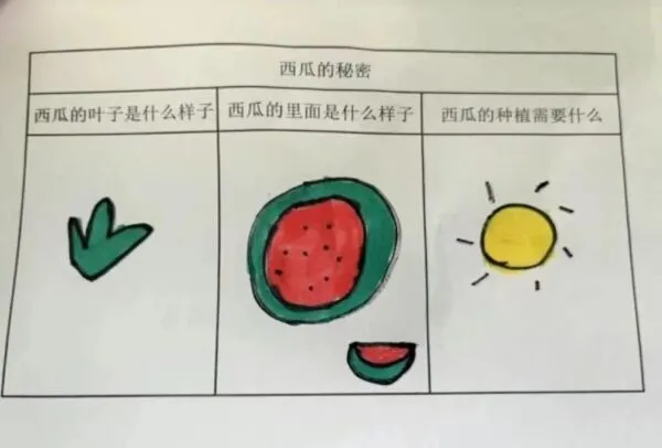 【美好四幼·项目化活动】我与西瓜那些事儿