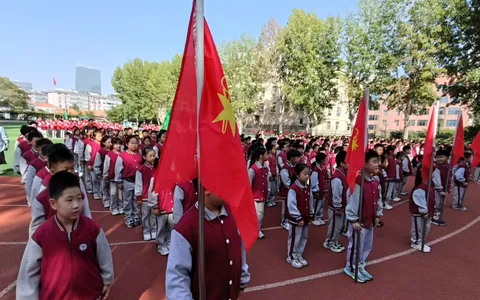 红领巾爱祖国 少年志向未来——丛阳小学举行“建队日”入队仪式