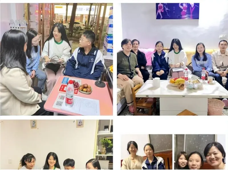 “家”点爱意，“访”聚合力——湘潭市二中初二年级家访活动