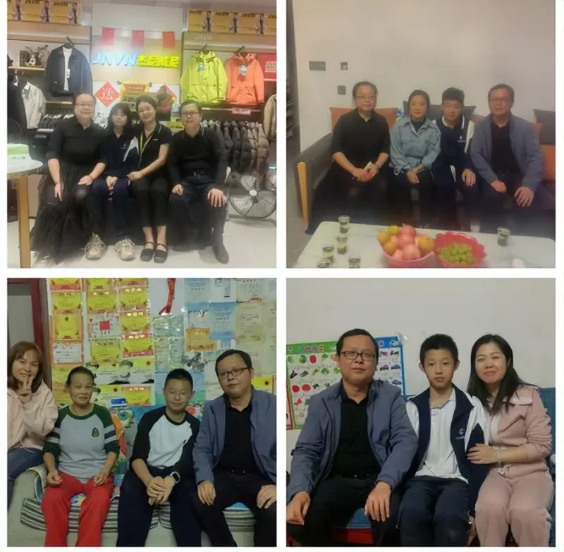 “家”点爱意，“访”聚合力——湘潭市二中初二年级家访活动