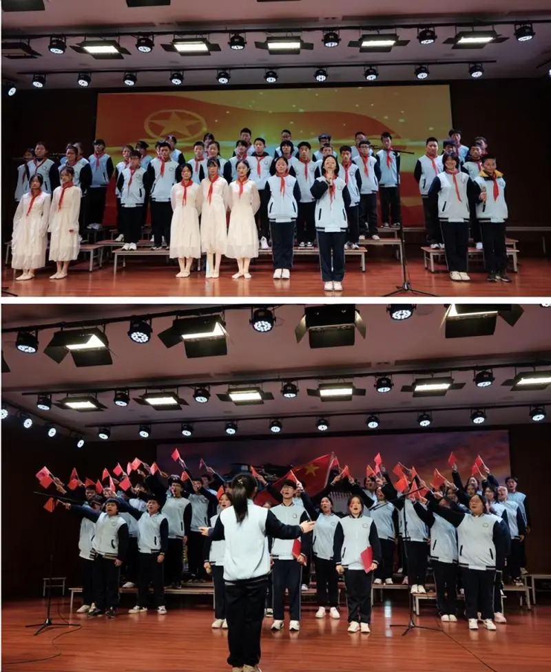 “红歌颂党恩 清廉正三中” 湘潭市第三中学2024年第二十四届校园艺术节之集体合唱比赛圆满落幕