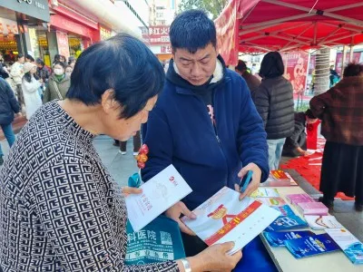 太和街道明通路社区开展“移风易俗树新风”新春活动