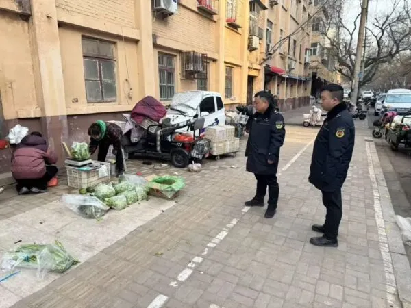 邯山区春季城乡环境整治提升工作进行时