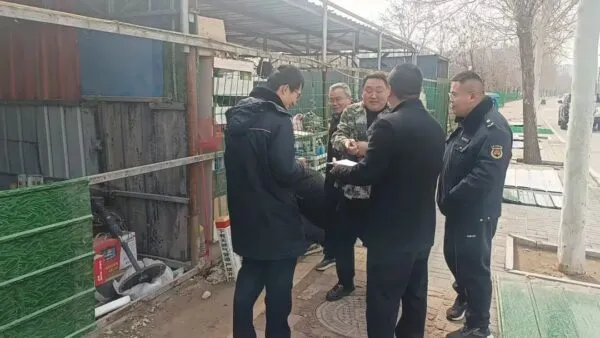 邯山区春季城乡环境整治提升工作进行时
