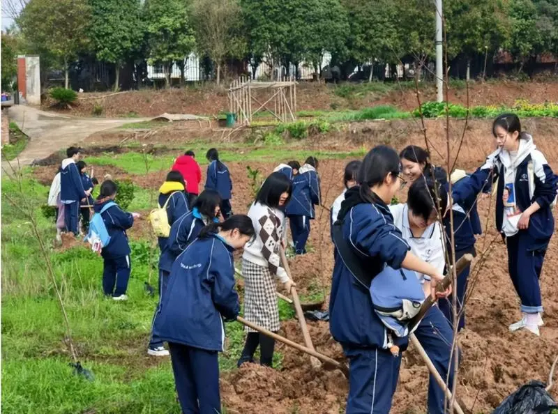 我爱湘潭我的家:“厚植”红色基因 守护绿色未来 —— 湘潭市二中2025年植树节活动 我爱湘潭我的家:“厚植”红色基因 守护绿色未来 —— 湘潭市二中2025年植树节活动